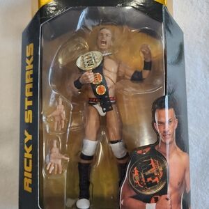 Wrestling Action Figure with Championship Belt